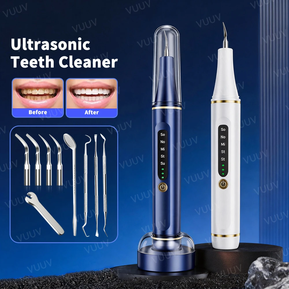 Teeth Whitening Uv - VUUV Ultrasonic Teeth Cleaner Women Tartar