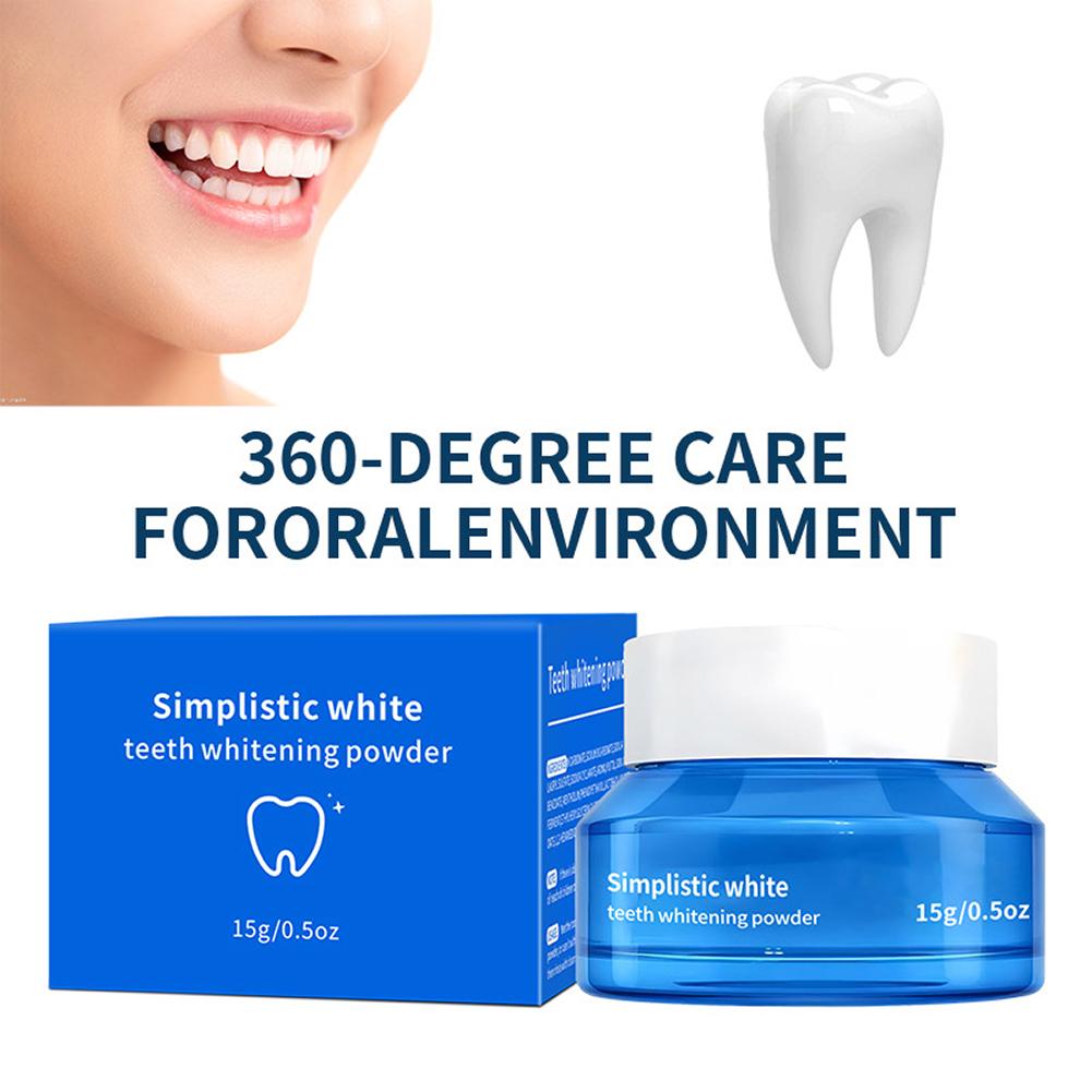 Teeth Paint Whitening - 15g Teeth Whitening Powder Premium Enamel