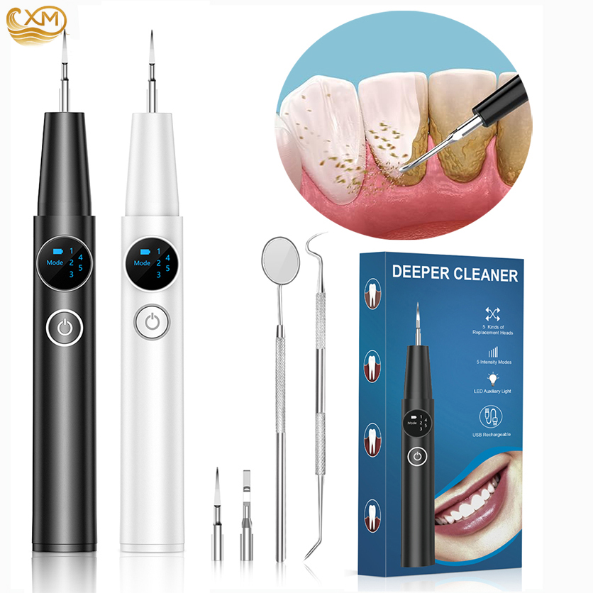 Teeth Whitening Uv - Ultrasonic Scaler Plaque Remover for Teeth