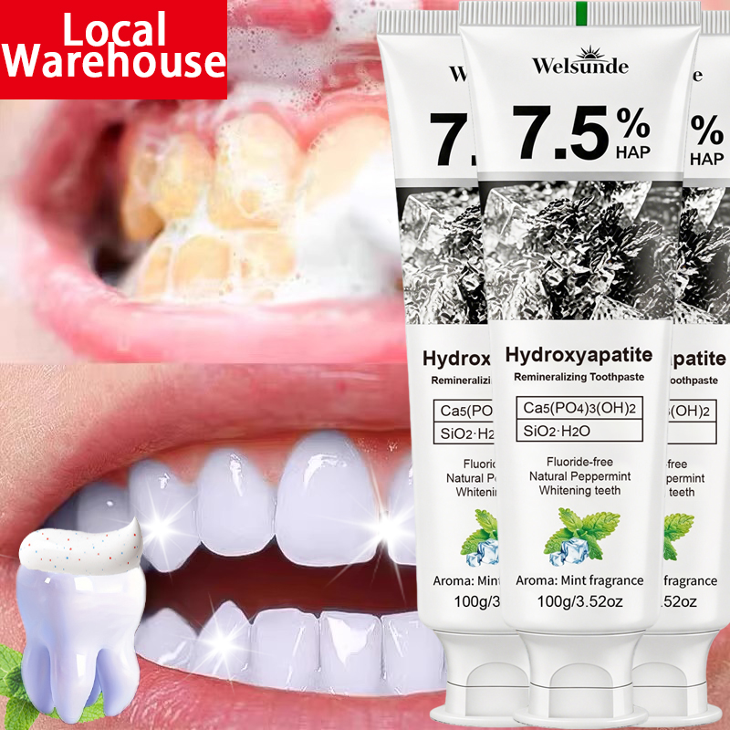Teeth Whitening Promotion - 1/3PCS 9D White Hydroxyapatite Remineralizing Toothpaste,