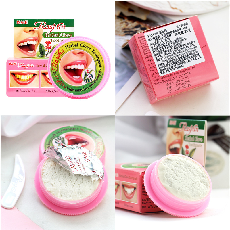 Thailand RASYAN Herbal Clove T - огляд і ціна Teeth Whitening In Thailand