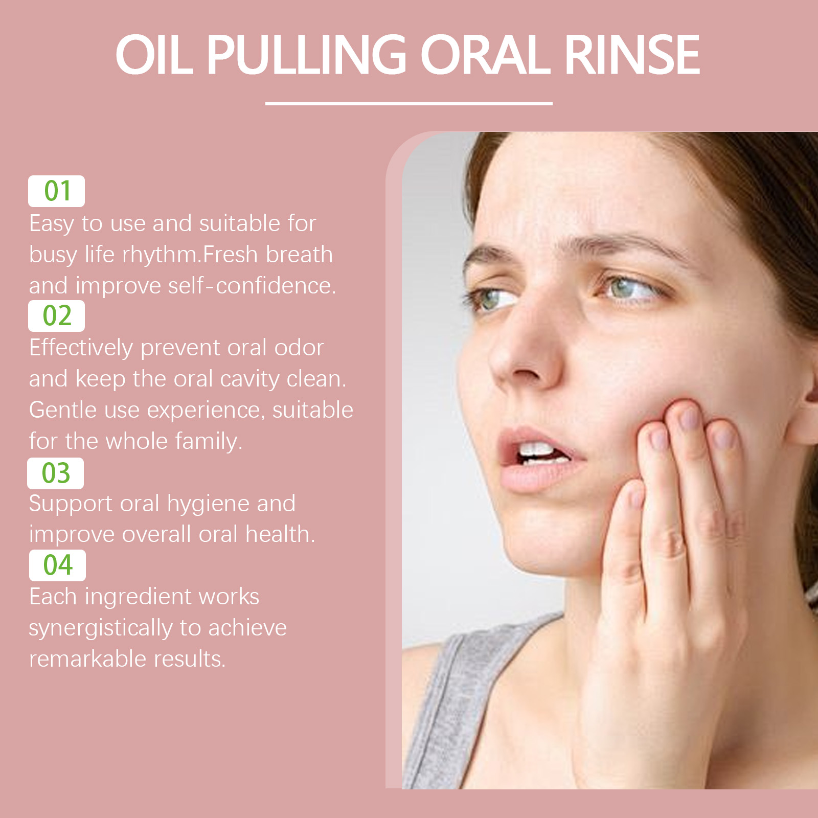 Coconut Pulling Oil Mouthwash  - огляд і ціна Teeth Whitening With Coconut Oil