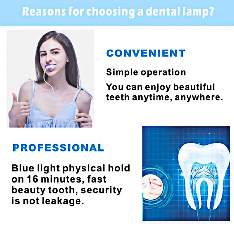 Teeth Blue Light Whitening Ins - огляд і ціна Teeth Whitening Uv