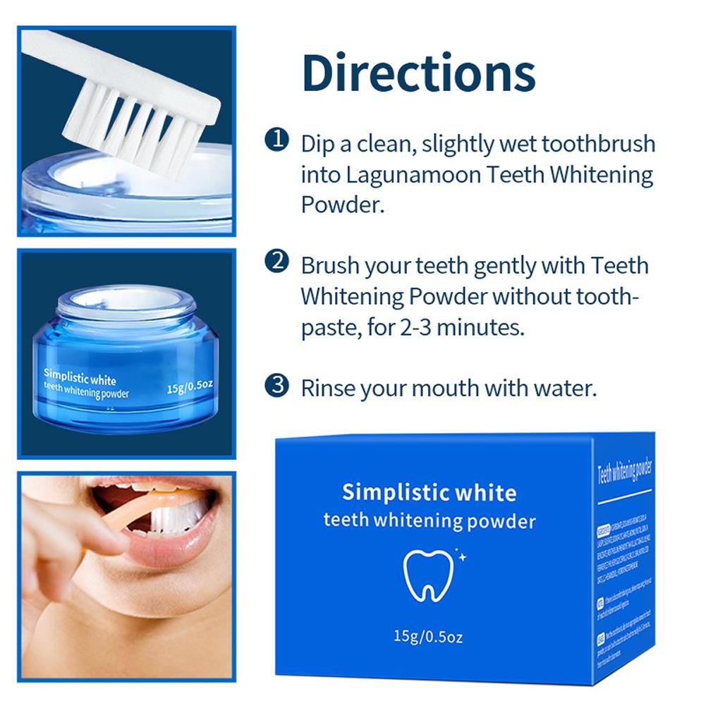 15g Teeth Whitening Powder Pre - огляд і ціна Teeth Paint Whitening