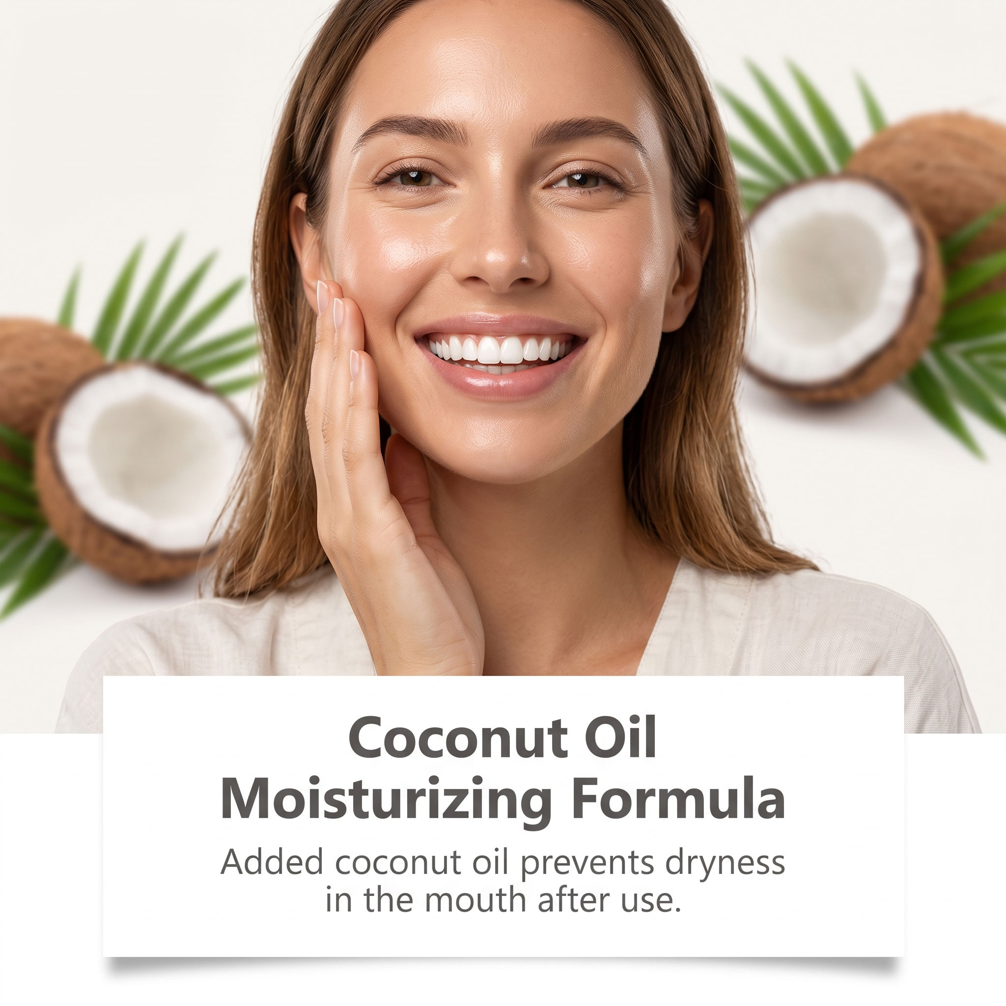 Oralhoe Coconut Oil Teeth Brig - огляд і ціна Teeth Whitening With Coconut Oil