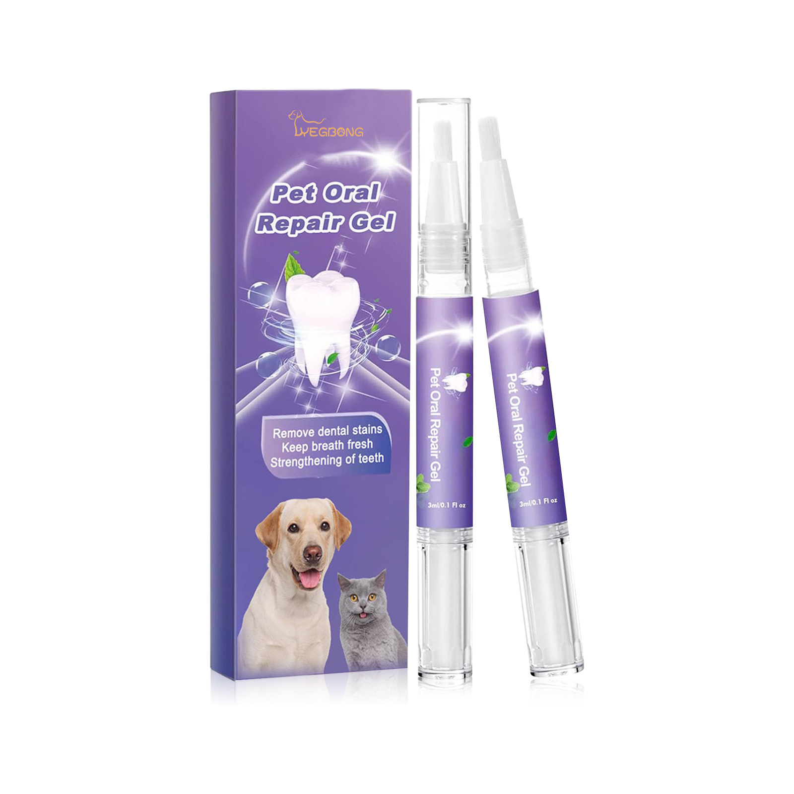 Pet Oral Repair Gel Puppy Tart - огляд і ціна Teeth Whitening Gels