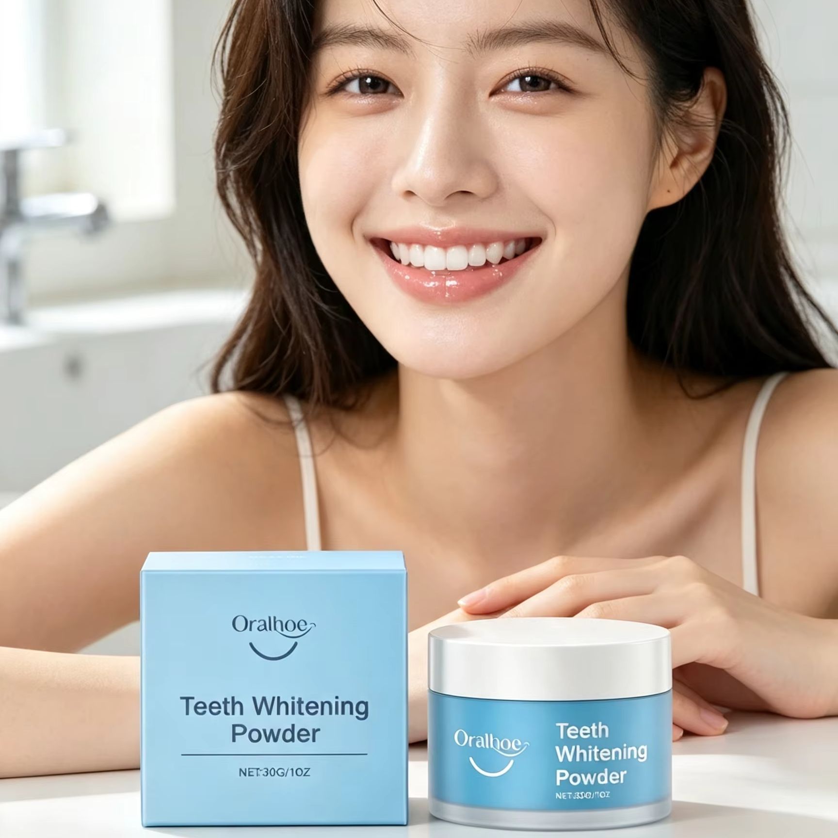 Oralhoe Tooth Powder for Brush - огляд і ціна Teeth Paint Whitening