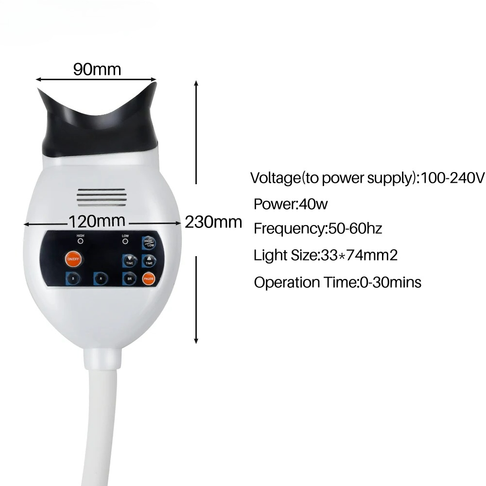 Adjustable 3 Colors LED Teeth  - огляд і ціна Teeth Whitening Professional