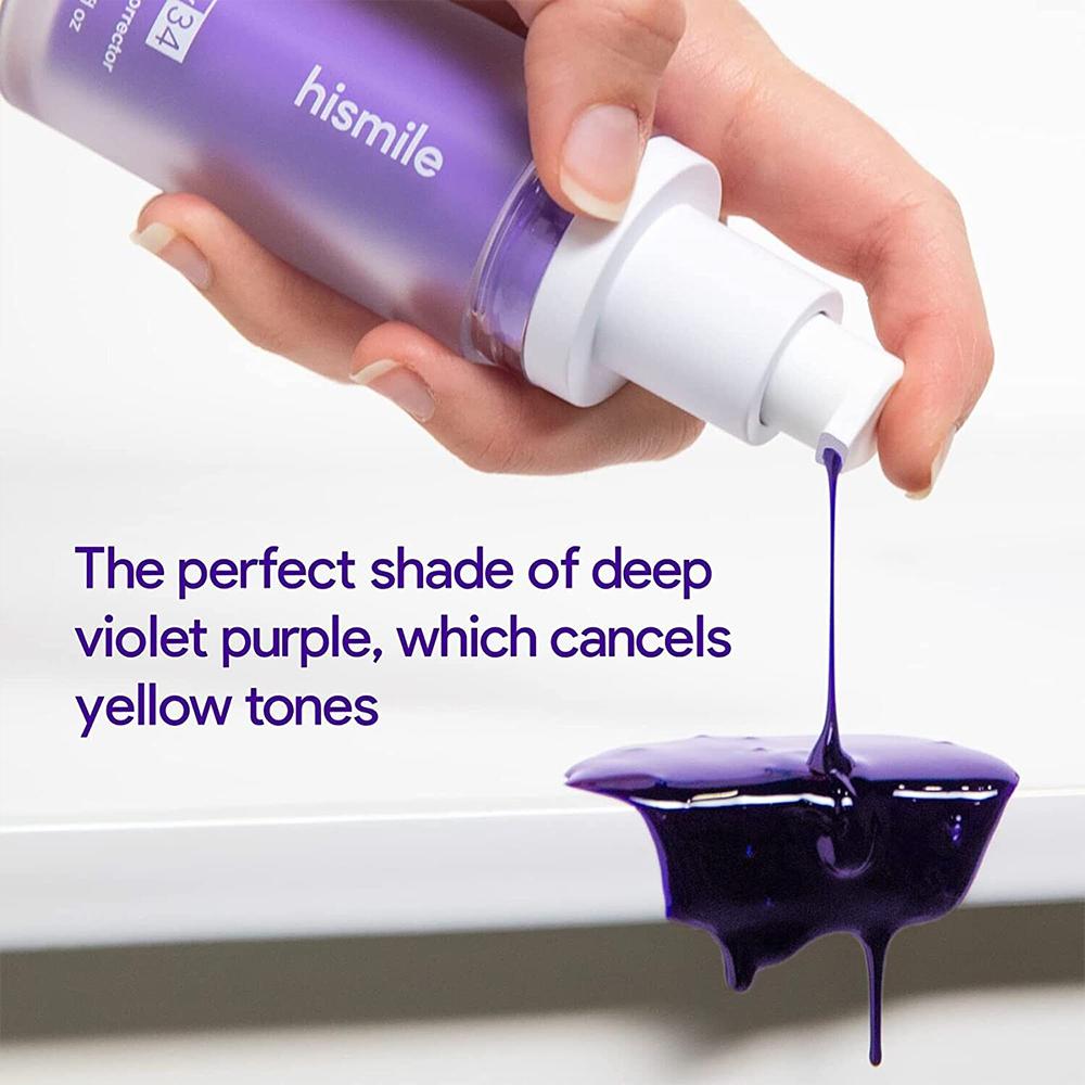 Hismile Purple Toothpaste Teet - огляд і ціна Teeth Paint Whitening
