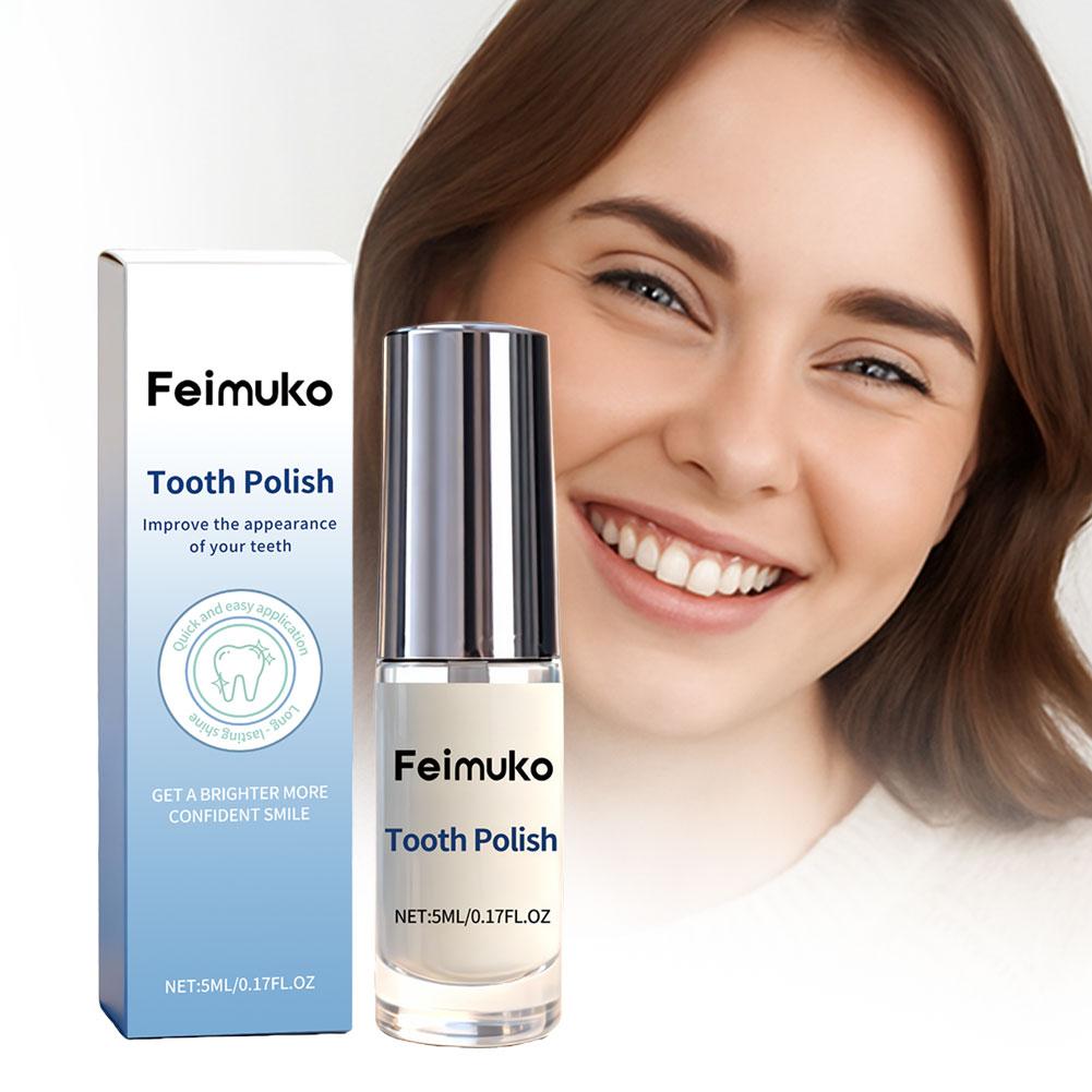 Feimuko Tooth Shine Paint Cosm - огляд і ціна Teeth Paint Whitening