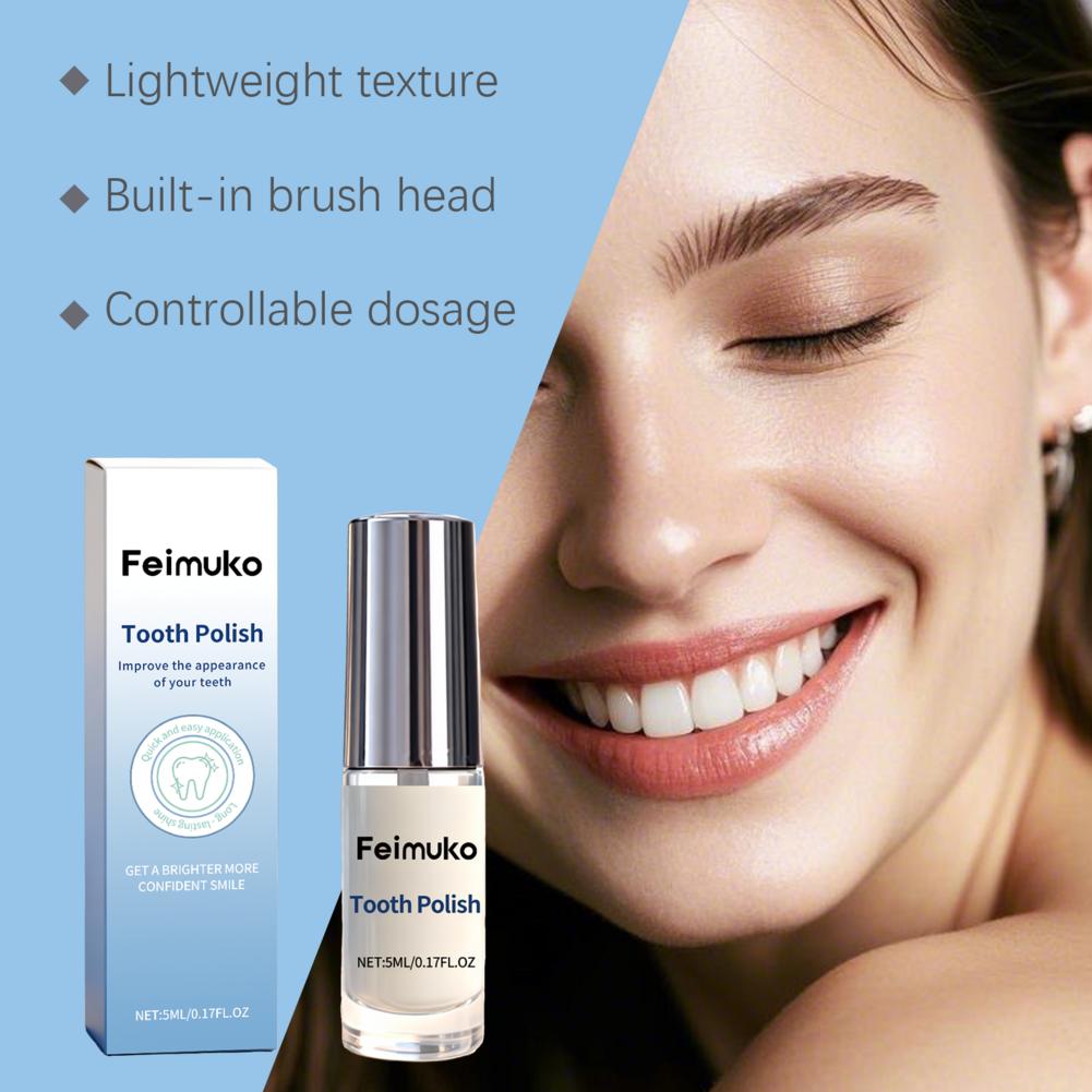 Feimuko Tooth Shine Paint Cosm - огляд і ціна Teeth Paint Whitening
