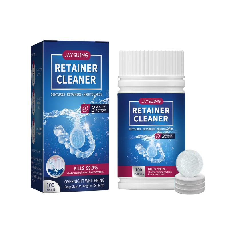 Oral Care Denture Cleaning Tab - огляд і ціна Teeth Whitening And Stain Removal