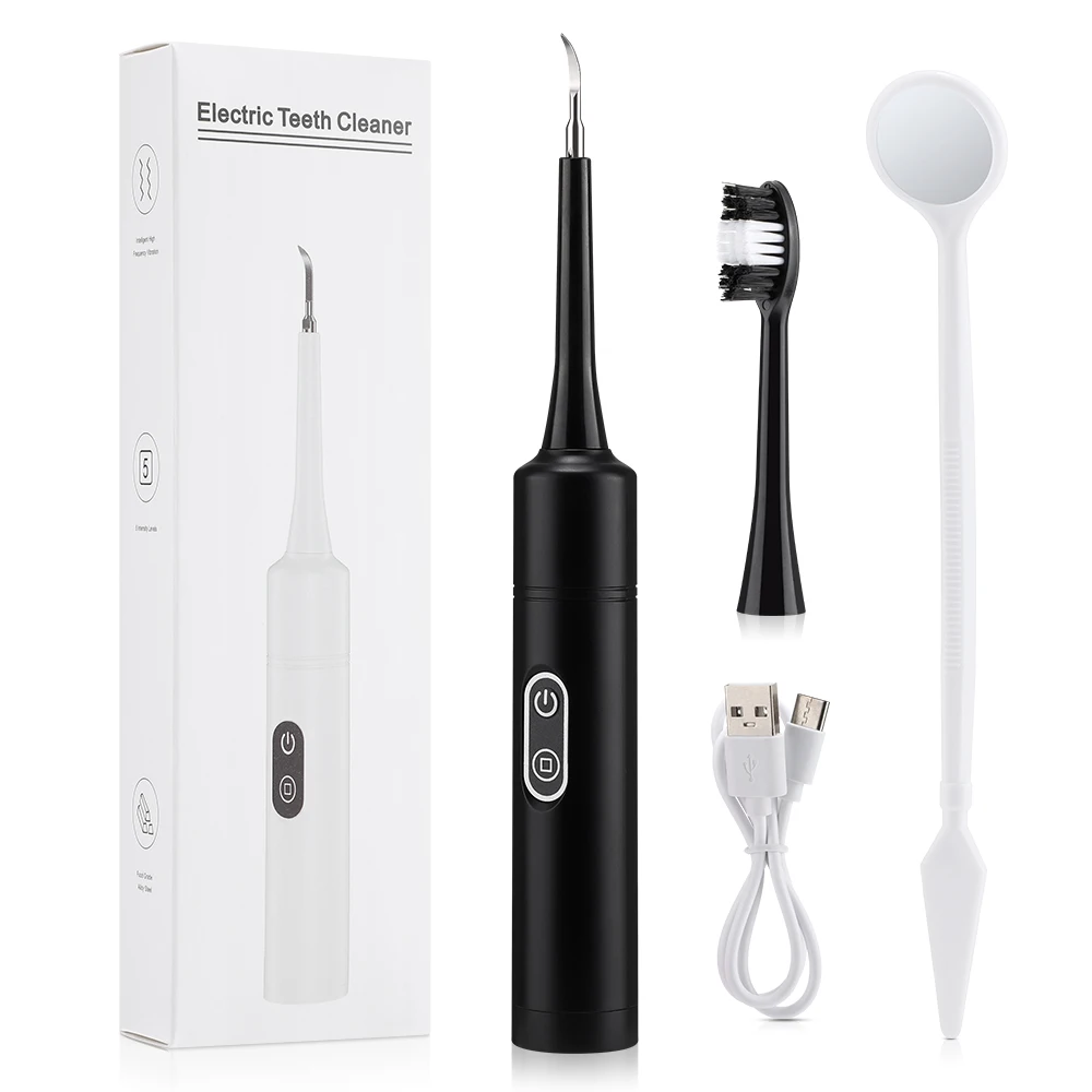 Electric Sonic Vibration Denta - огляд і ціна Teeth Whitening And Stain Removal