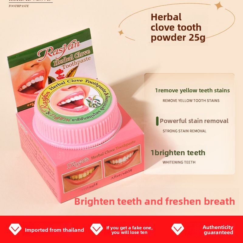 Thai Clove/coconut Tooth Powde - огляд і ціна Teeth Paint Whitening